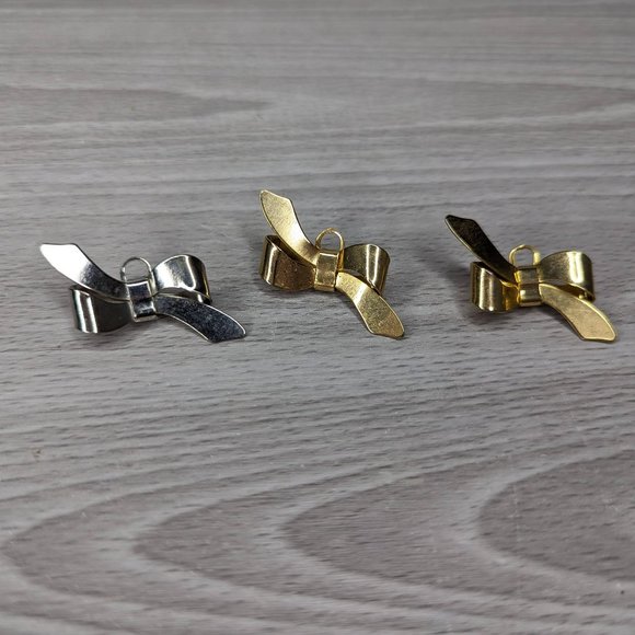 3 Bow Pendant/Pins - Picture 1 of 3
